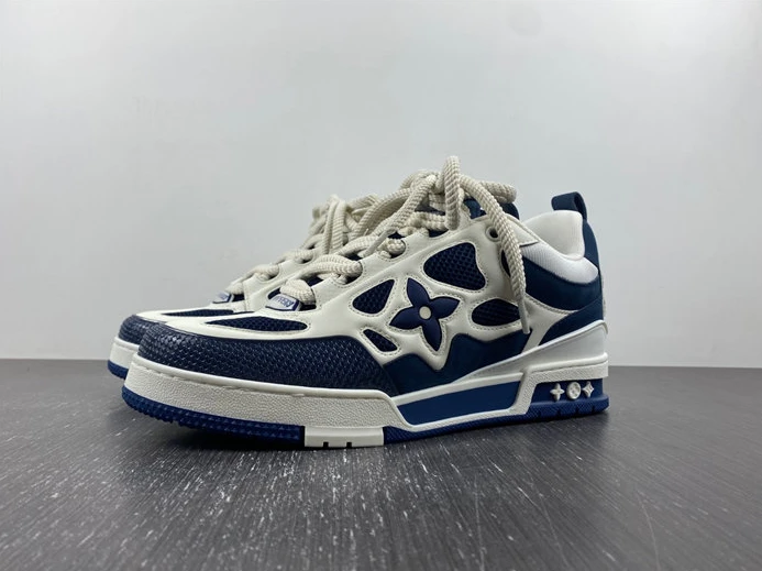 AllSeason Louis Vuitton LV Skate Sneaker Marine White 1AARRL 1514