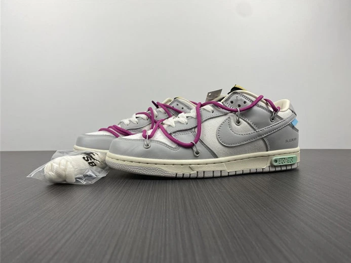 AllSeason Nike Dunk Low Off-White Lot 30 DM1602-122 1957