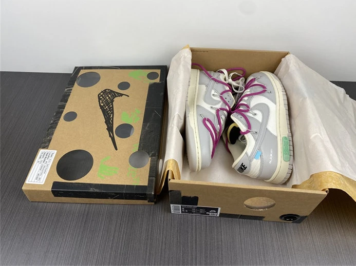 AllSeason Nike Dunk Low Off-White Lot 30 DM1602-122 1957