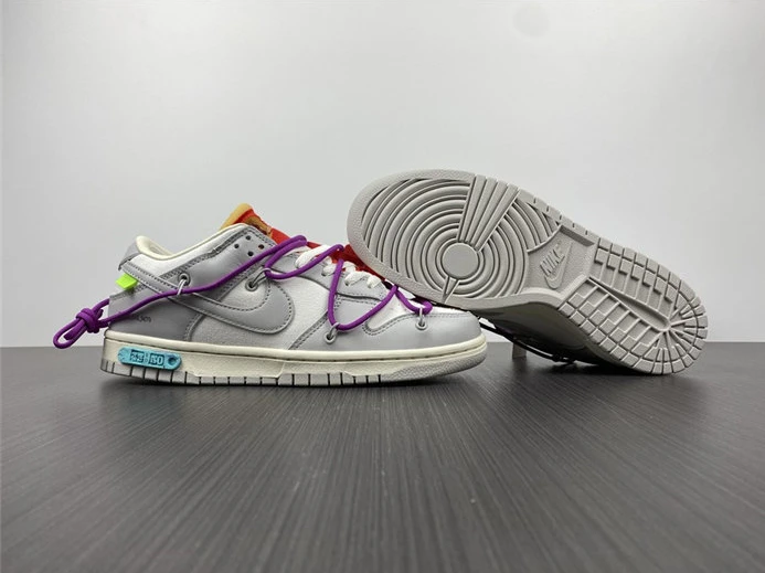 AllSeason Nike Dunk Low Off-White Lot 45 DM1602-101 1923