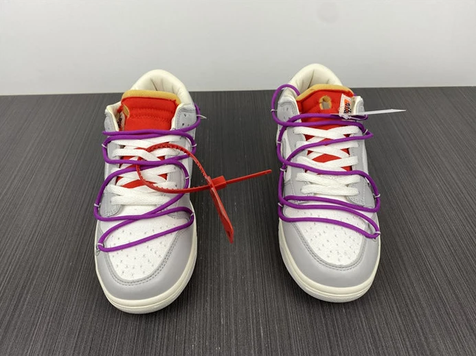 AllSeason Nike Dunk Low Off-White Lot 45 DM1602-101 1923