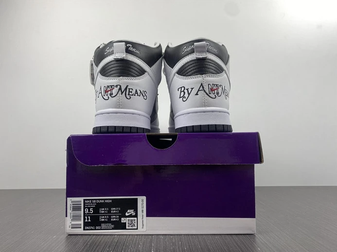 AllSeason Nike SB Dunk High Supreme By Any Means Black DN3741-002 1896