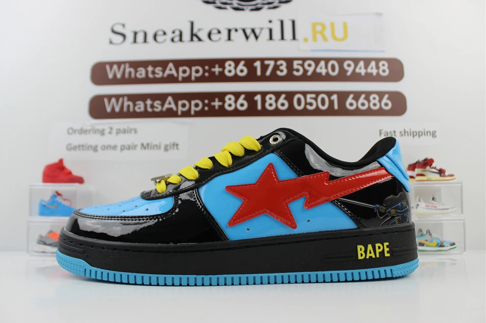 BAPE® x Marvel BAPE STA™ (with big box) Fashionable 2781