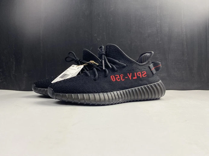 BestValue 2528 adidas Yeezy Boost 350 V2 Black Red CP 2914