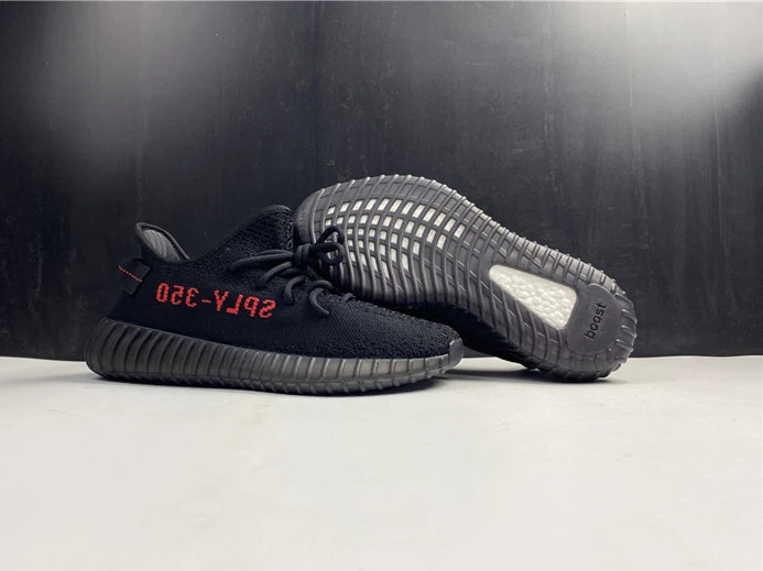 BestValue 2528 adidas Yeezy Boost 350 V2 Black Red CP 2914