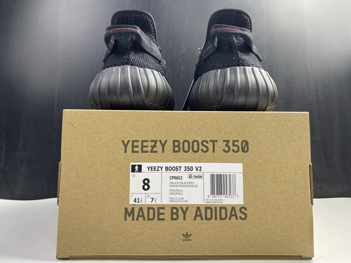 BestValue 2528 adidas Yeezy Boost 350 V2 Black Red CP 2914