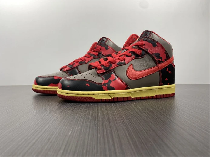 BestValue 2724 Nike Dunk High 1985 Red Acid Wash DD9404- 1995