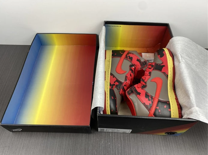 BestValue 2724 Nike Dunk High 1985 Red Acid Wash DD9404- 1995