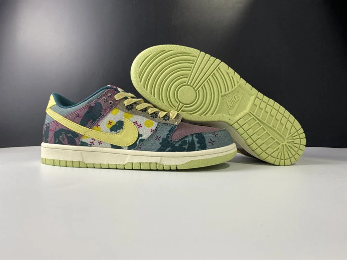 BestValue 3717 Nike Dunk Low Community Garden CZ9747- 2118