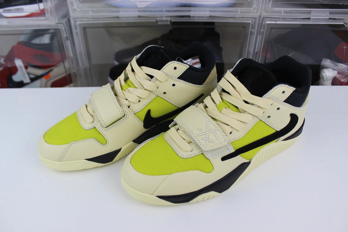 BestValue 6655 Travis Scott x Jordan Jumpman Jack TR “Bright Cactus” 404