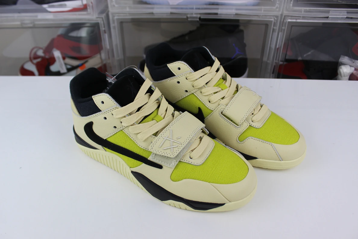 BestValue 6655 Travis Scott x Jordan Jumpman Jack TR “Bright Cactus” 404