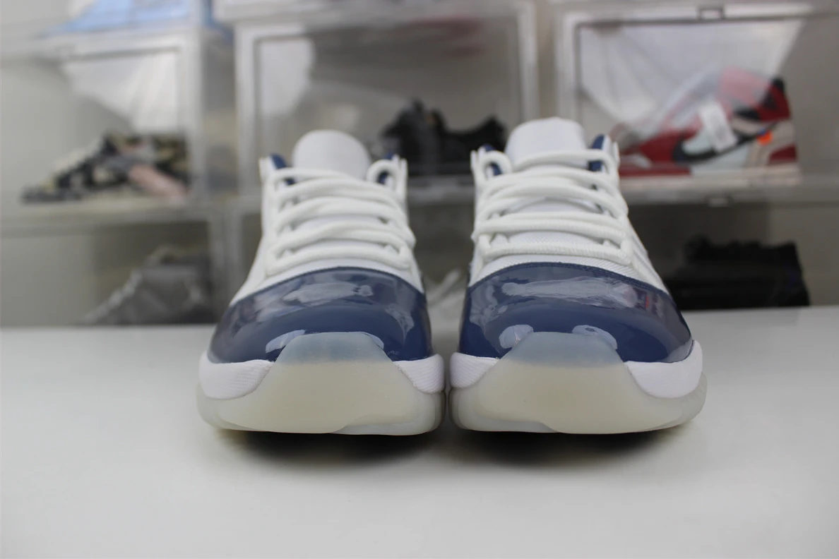 BestValue 680 GOAT Air Jordan 11 Low Midnight Navy 2024 version 1045