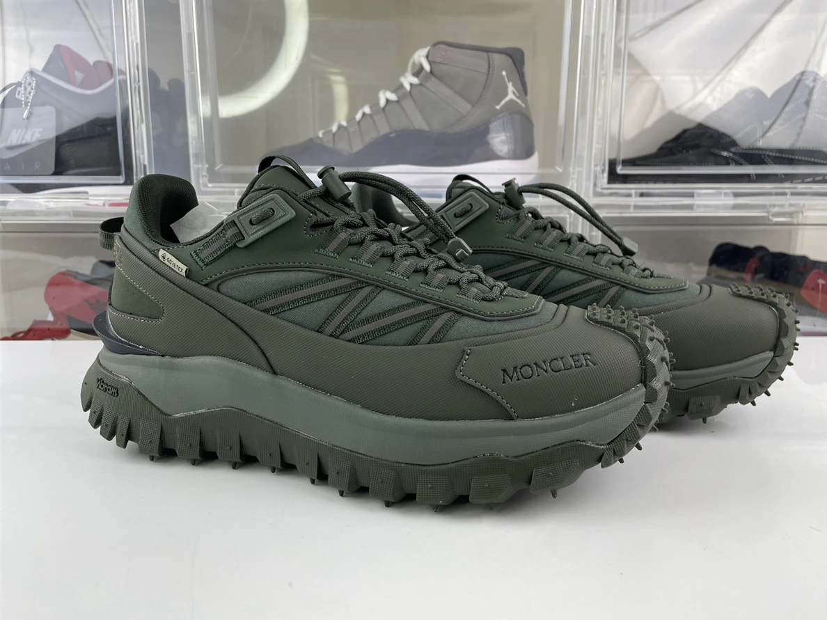 BestValue 8164 Moncler TrailGrip GTX Dark Green 3557
