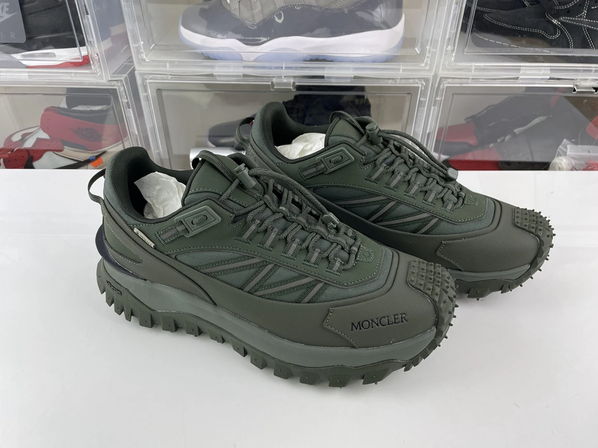 BestValue 8164 Moncler TrailGrip GTX Dark Green 3557