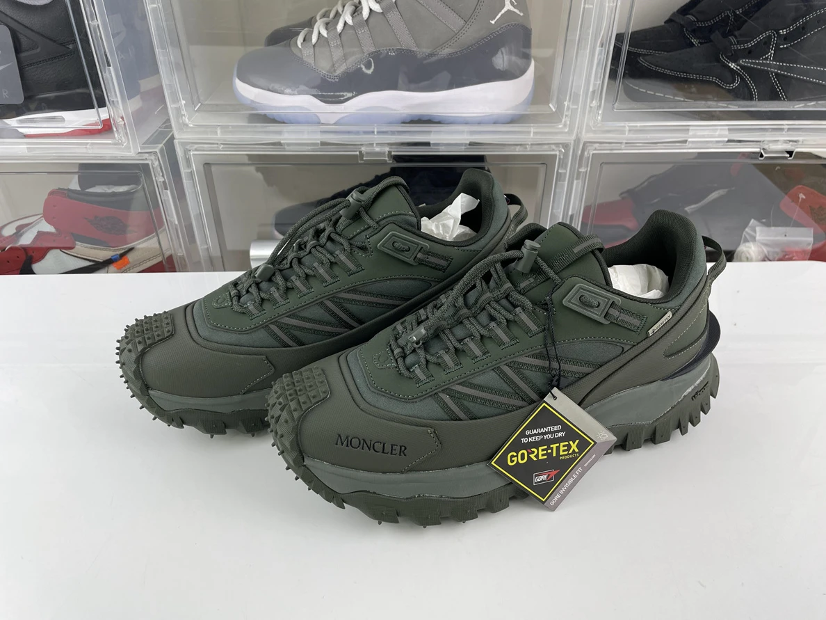 BestValue 8164 Moncler TrailGrip GTX Dark Green 3557