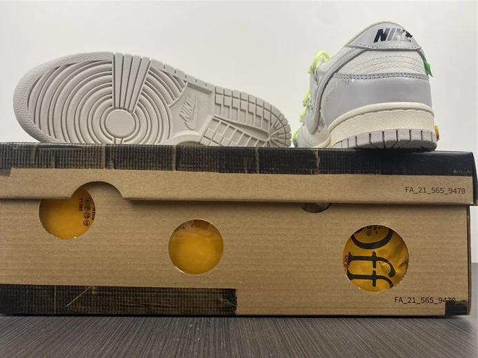 BestValue 9441 Nike Dunk Low Off-White Lot 43 DM1602- 2329