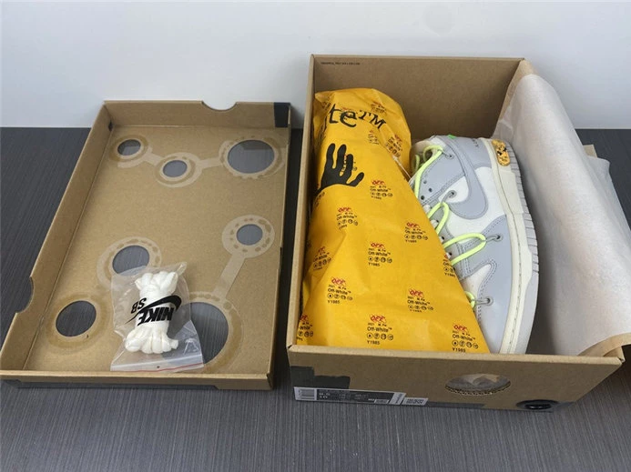 BestValue 9441 Nike Dunk Low Off-White Lot 43 DM1602- 2329