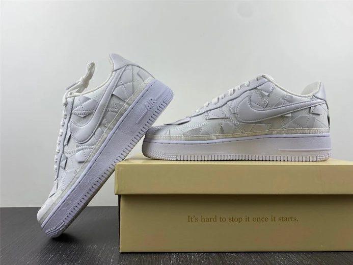 BestValue 9773 Nike Air Force 1 Low SP Billie Eilish Triple White DZ3674- 2393
