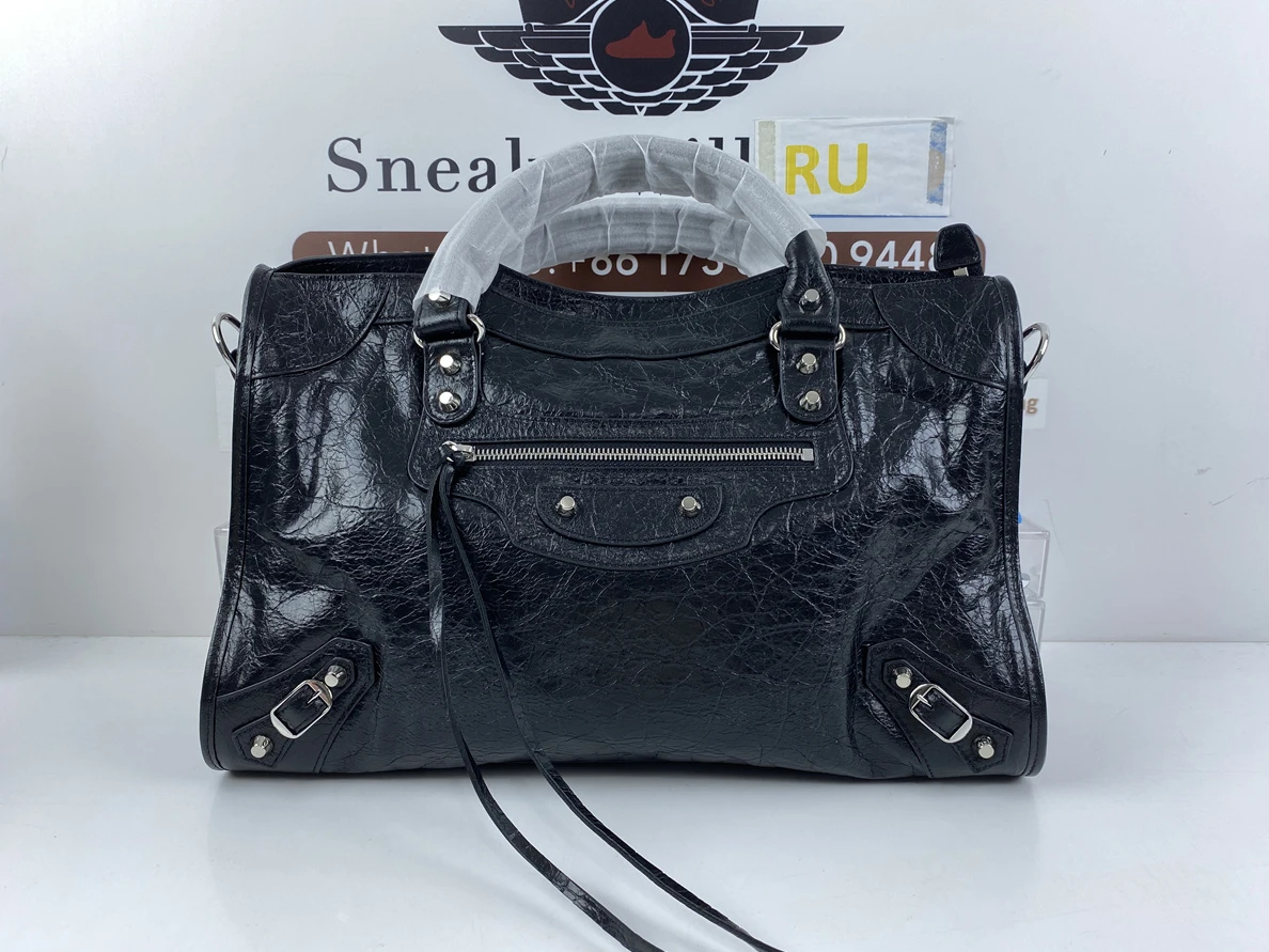 BestValue Balenciaga* Le City Black (29.9x19.1x9.9cm) 292