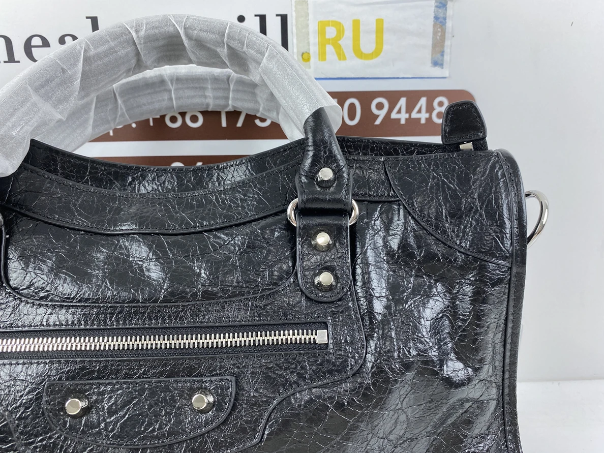 BestValue Balenciaga* Le City Black (29.9x19.1x9.9cm) 292