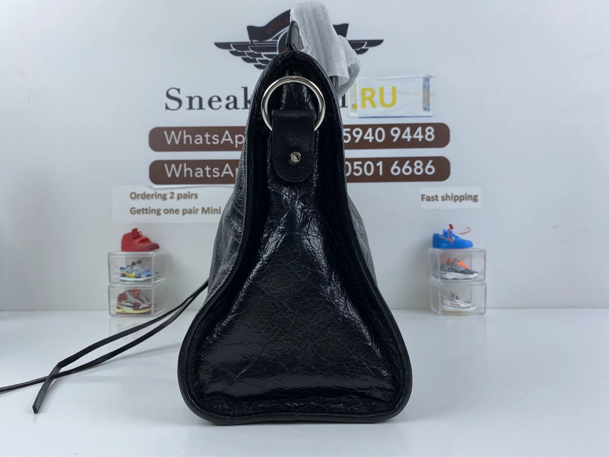 BestValue Balenciaga* Le City Black (29.9x19.1x9.9cm) 292