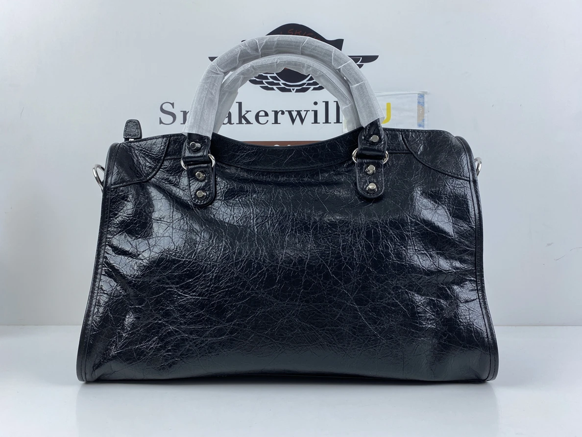 BestValue Balenciaga* Le City Black (29.9x19.1x9.9cm) 292