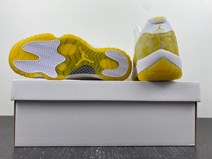 BestValue Jordan 11 Retro Low Yellow Snakeskin AH7860-107 1048