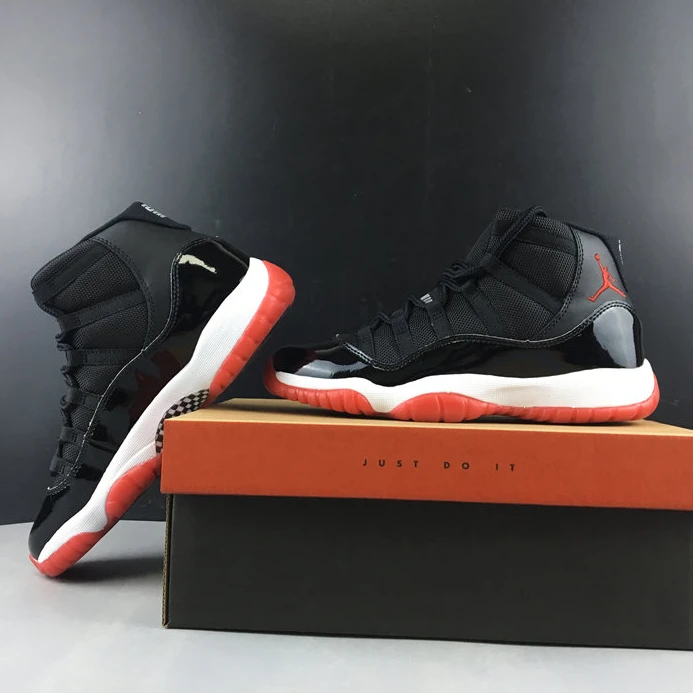 BestValue Jordan 11 Retro Playoffs Bred 378038-061 1079