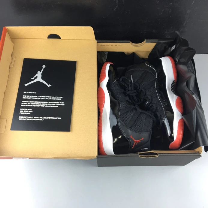 BestValue Jordan 11 Retro Playoffs Bred 378038-061 1079