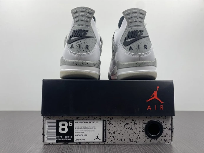 BestValue Jordan 4 Retro White Cement 840606-192 875