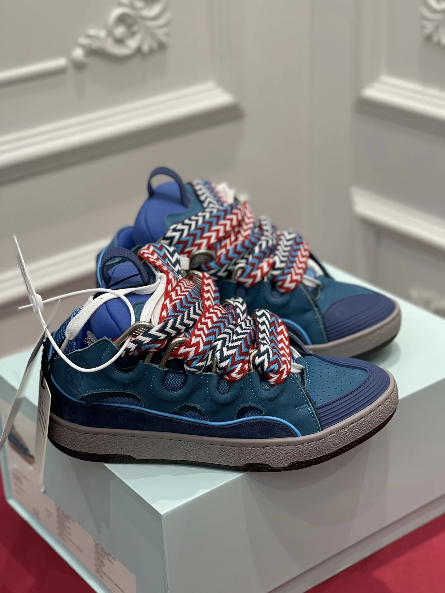 BestValue Lanvin Curb Sneaker FMSKRK11_DALL_P2220 1497