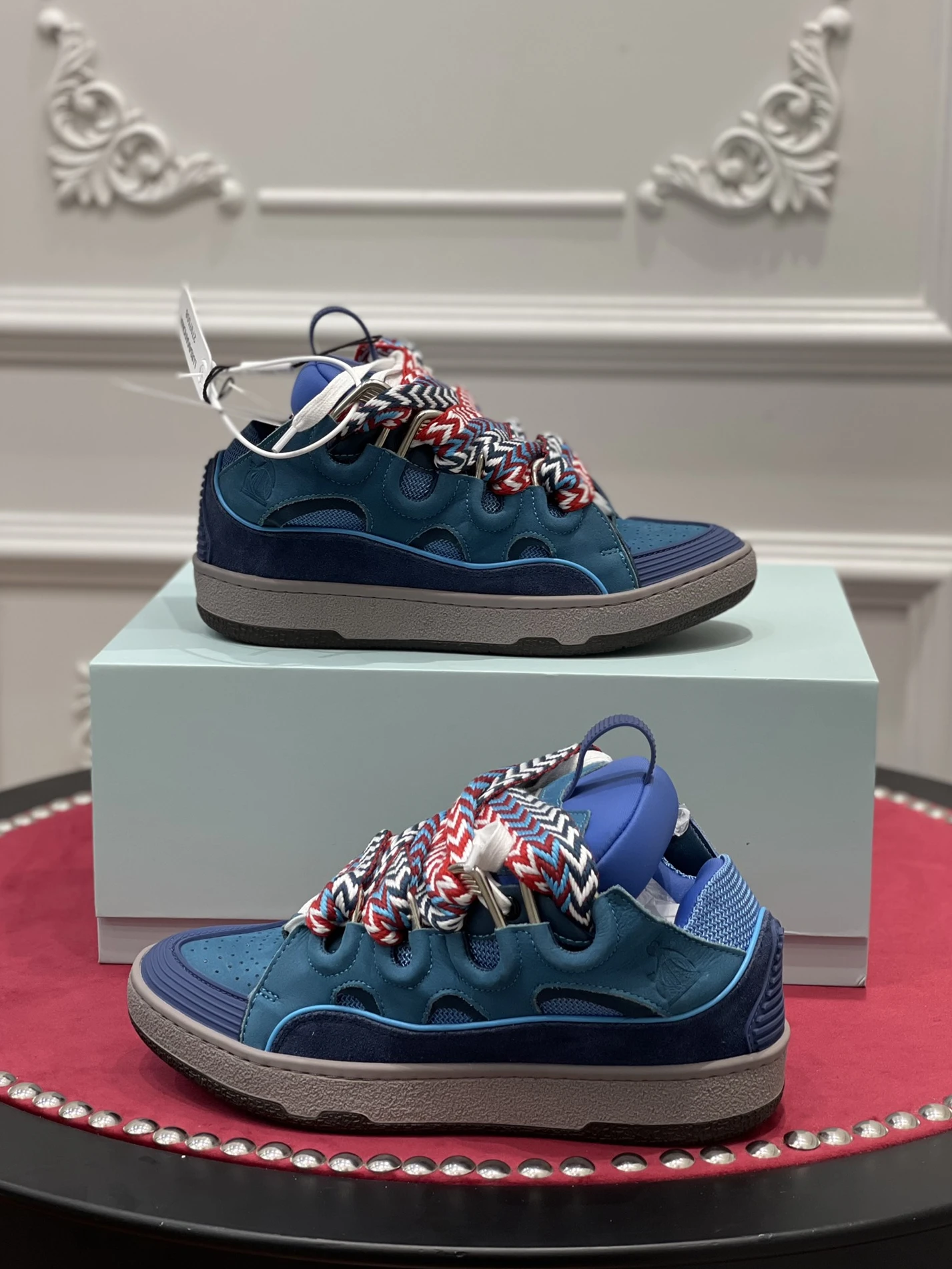 BestValue Lanvin Curb Sneaker FMSKRK11_DALL_P2220 1497