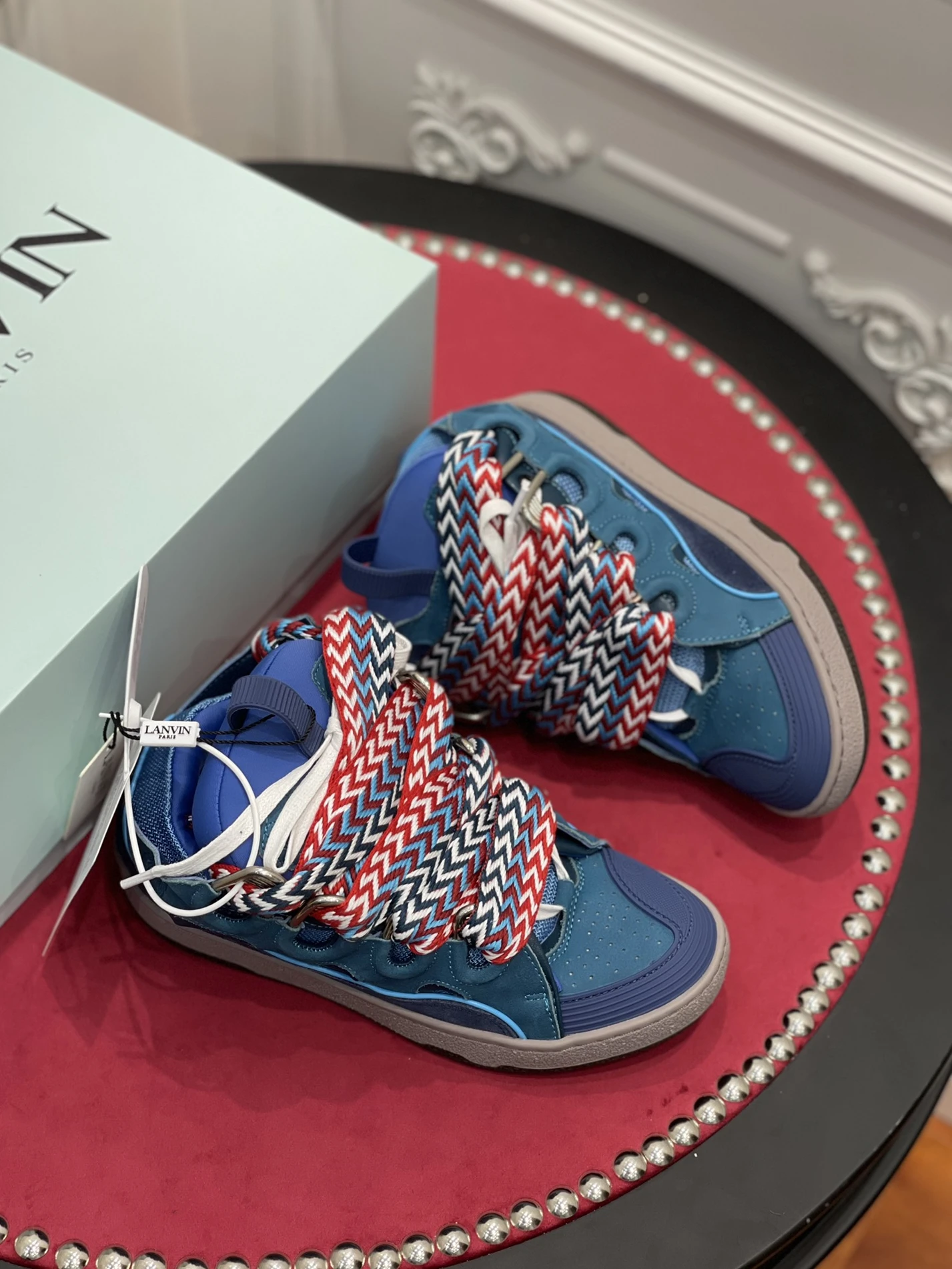 BestValue Lanvin Curb Sneaker FMSKRK11_DALL_P2220 1497