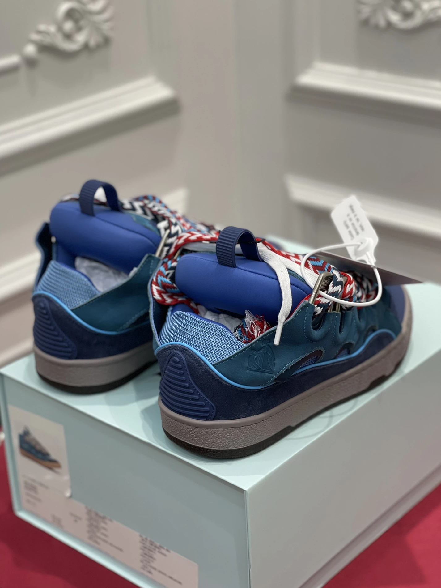 BestValue Lanvin Curb Sneaker FMSKRK11_DALL_P2220 1497