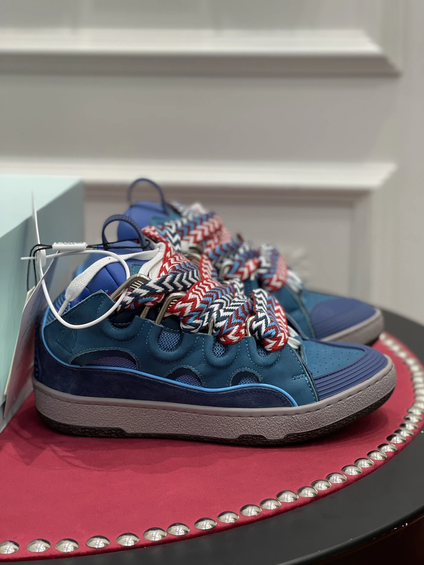 BestValue Lanvin Curb Sneaker FMSKRK11_DALL_P2220 1497