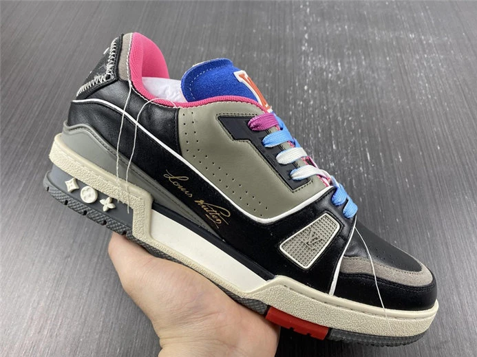 BestValue Louis Vuitton Trainer Pink SS2 1A8Q9N 1526