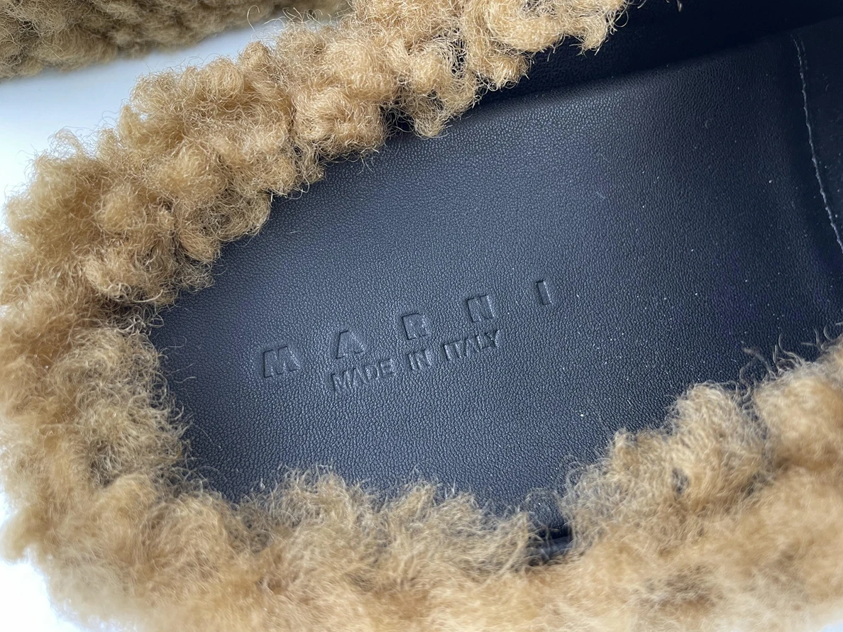 BestValue Marni Sabot Brown Slipper 3573