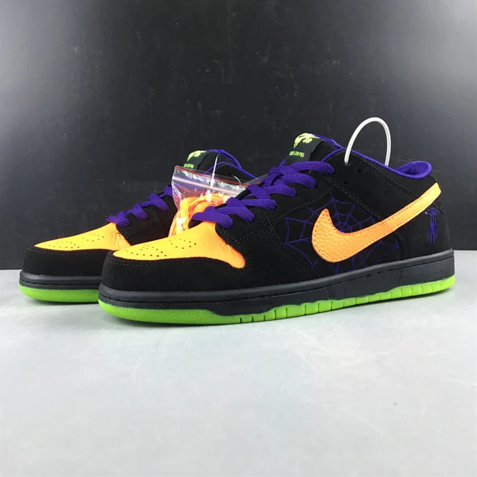 BestValue Nike SB Dunk Low Night of Mischief Halloween BQ6817-006 2189