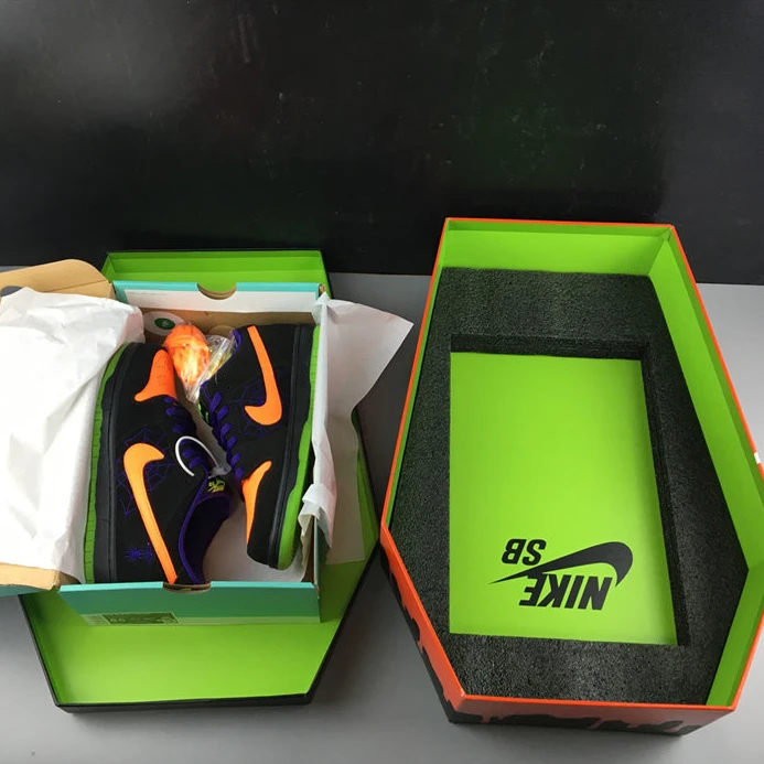 BestValue Nike SB Dunk Low Night of Mischief Halloween BQ6817-006 2189