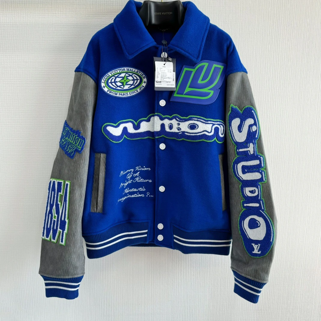 Blue White Jacket HighQuality 81