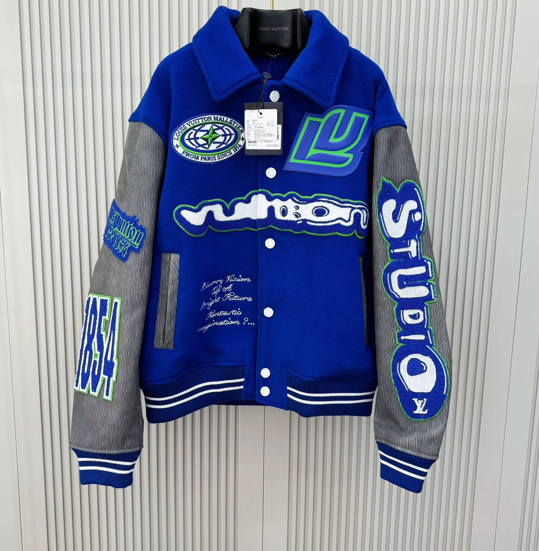 Blue White Jacket HighQuality 81