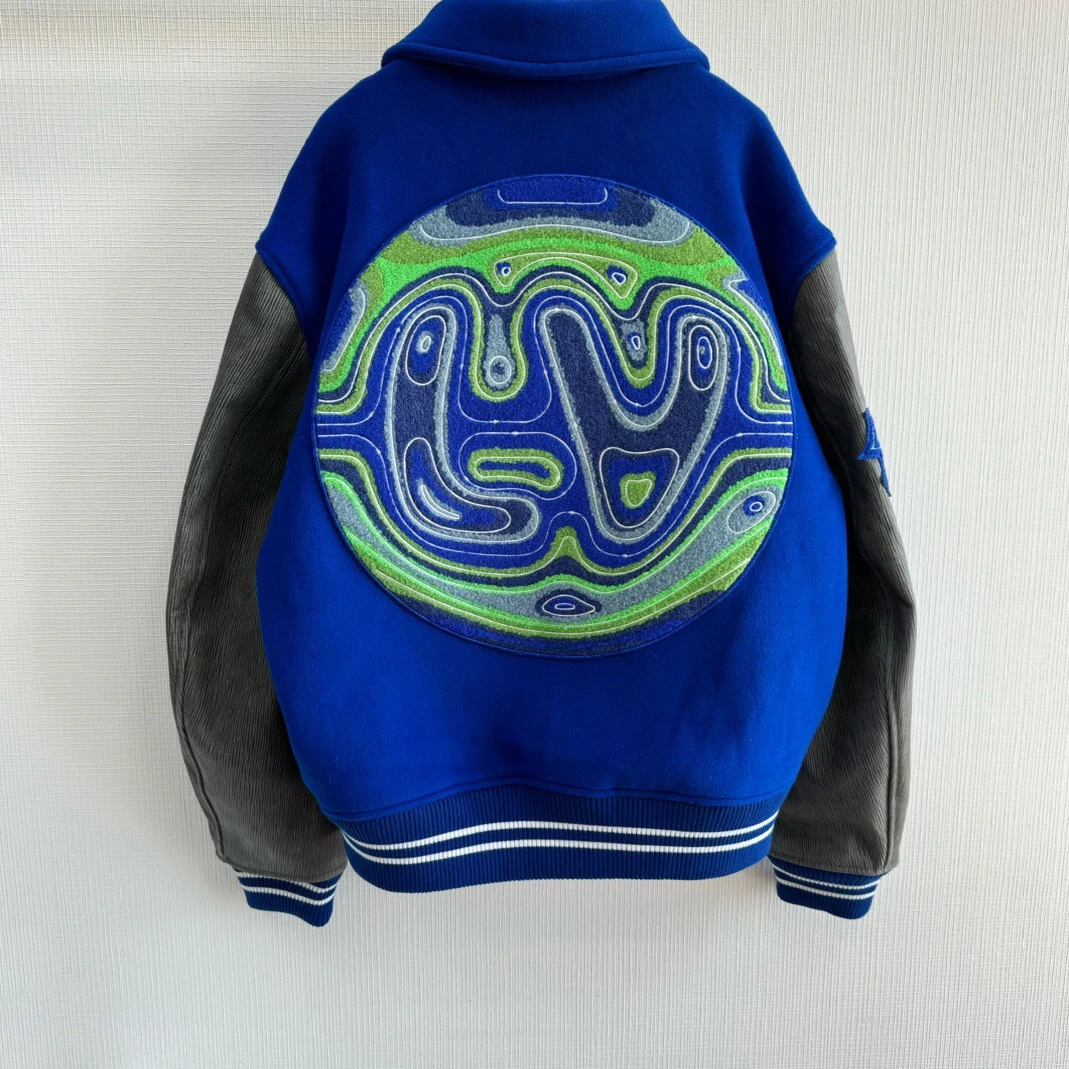Blue White Jacket HighQuality 81