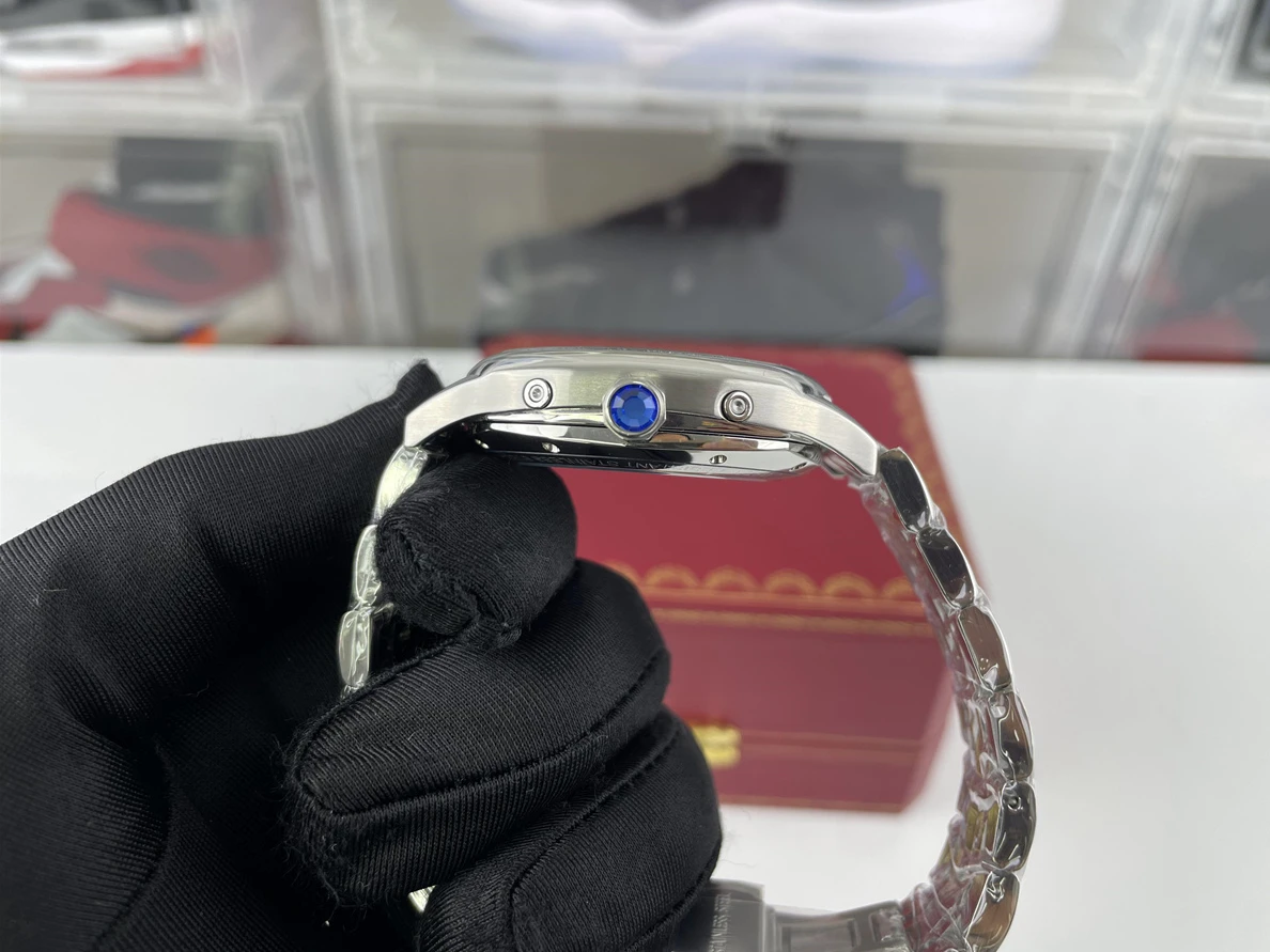 Cartier machine Silver color watch, 43x12mm Affordable 321