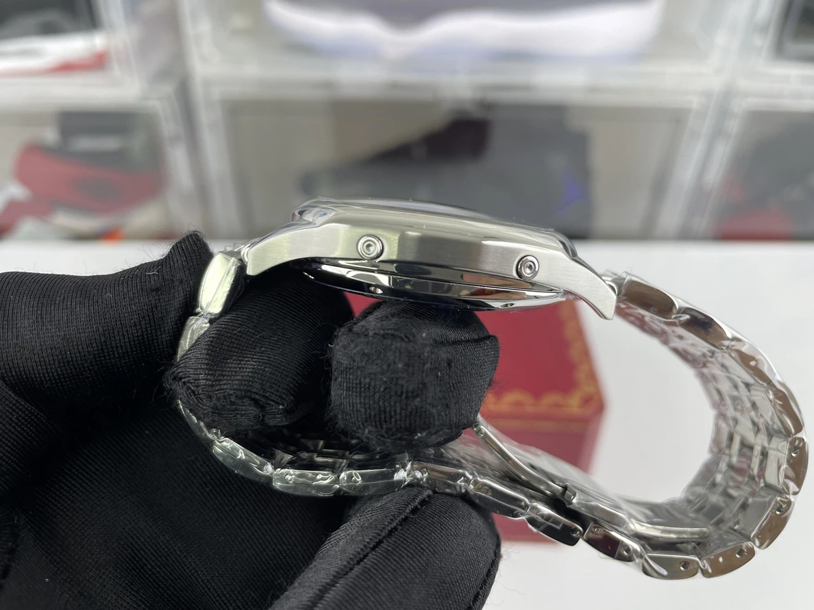 Cartier machine Silver color watch, 43x12mm Affordable 321