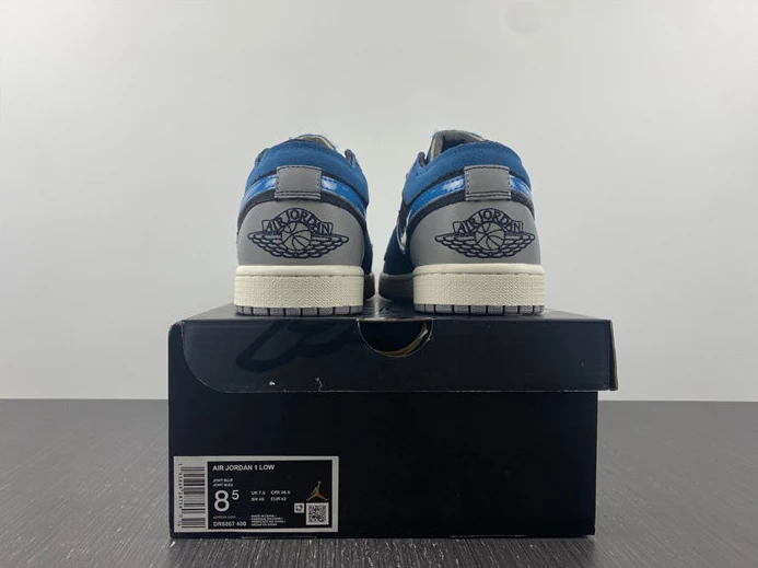 Comfortable 4267 Jordan 1 Low SE Craft Obsidian French Blue Ashen Slate White DR8867- 673