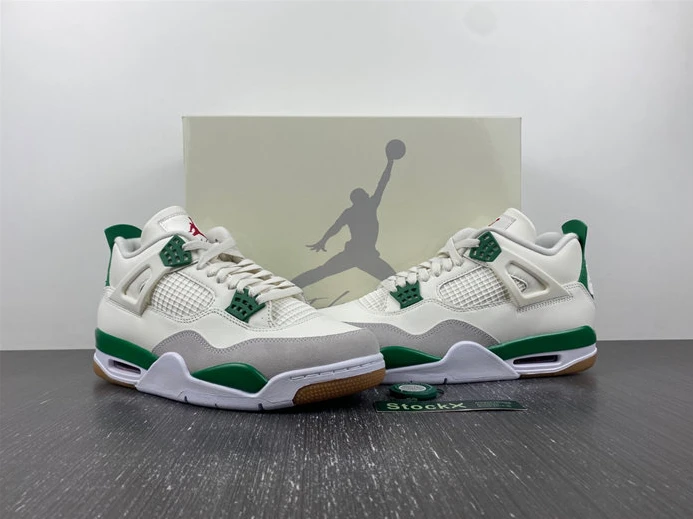 Comfortable 4775 Jordan 4 Retro SB Pine Green DR5415- 819