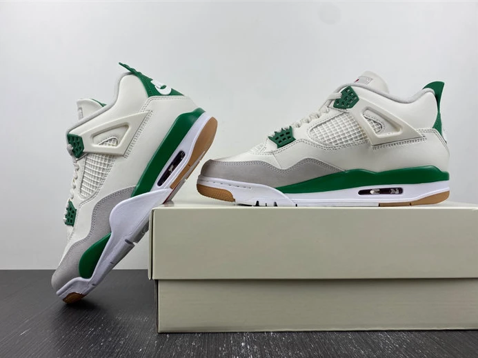 Comfortable 4775 Jordan 4 Retro SB Pine Green DR5415- 819