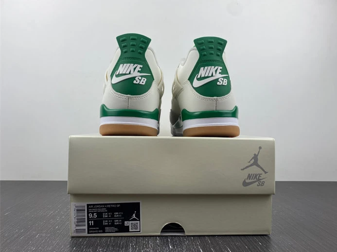 Comfortable 4775 Jordan 4 Retro SB Pine Green DR5415- 819