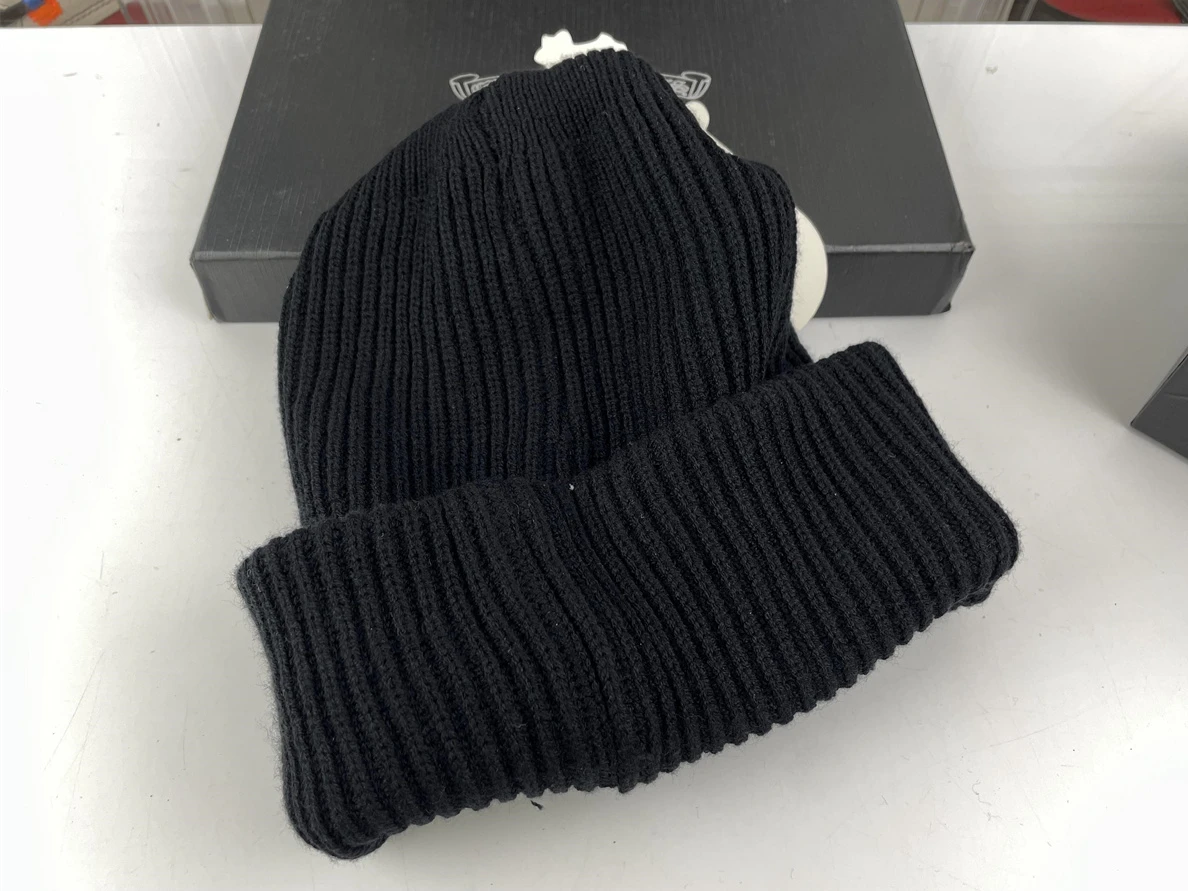 Comfortable 5357 Chrome Hearts Black Woolen Hat 40