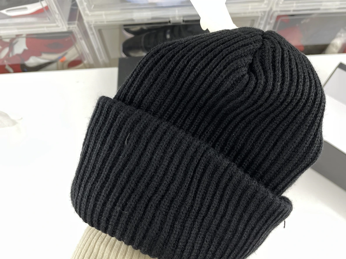 Comfortable 5357 Chrome Hearts Black Woolen Hat 40